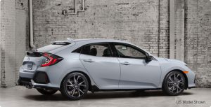 All-new 2017 Honda Civic Hatchback.