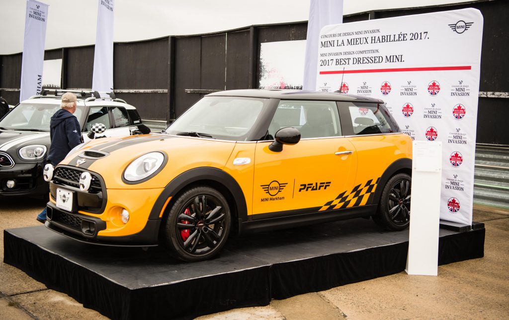 Winning model of the 2017 MINI Invasion Design competition. Photo courtesy MINI Canada.