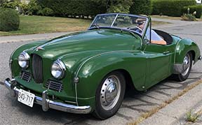 1952 Jowett Jupiter.